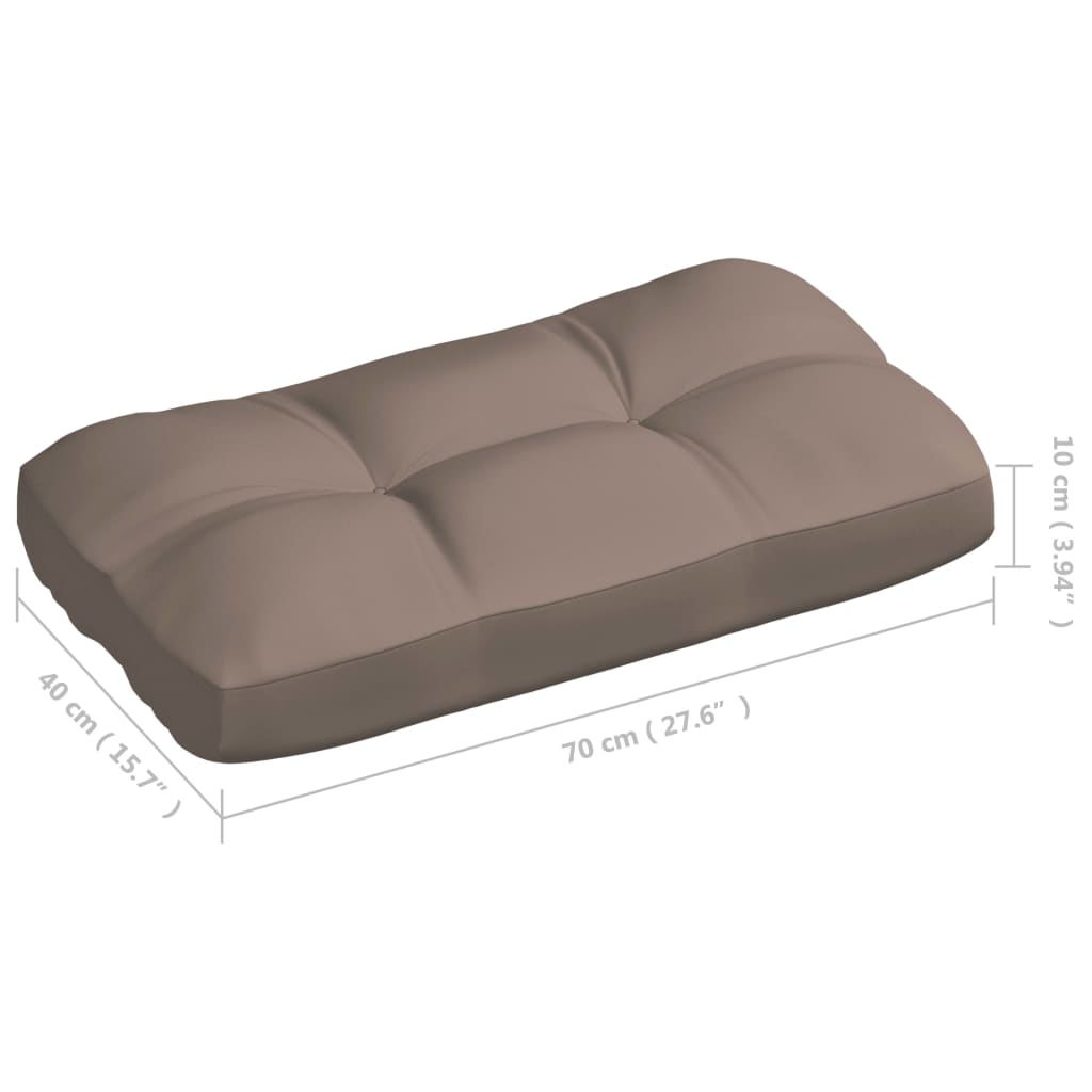 vidaXL Jastuci za sofu od paleta 7 kom smeđe-sivi