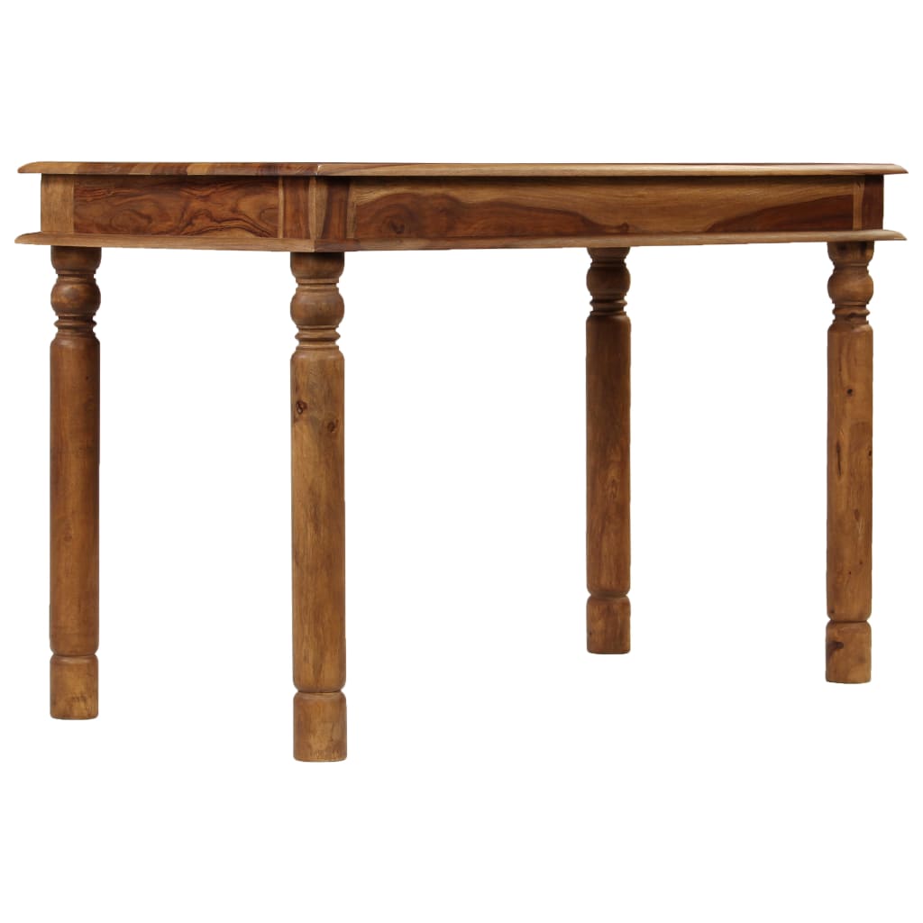 vidaXL Blagovaonski stol od masivnog drva šišama 120 x 60 x 77 cm