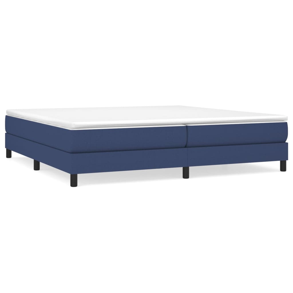 vidaXL Okvir za krevet plavi 200x200 cm od tkanine