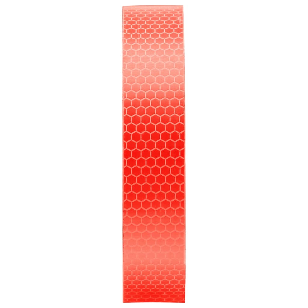 vidaXL Reflektirajuća traka crvena 2,5 cm x 20 m PVC