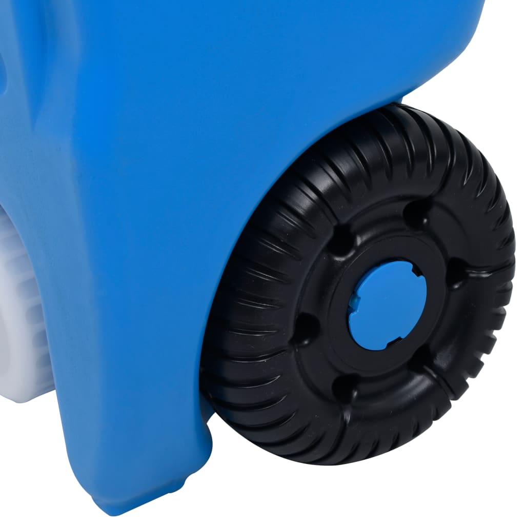 vidaXL Spremnik za vodu na kotačima za kampiranje 40 L plavi