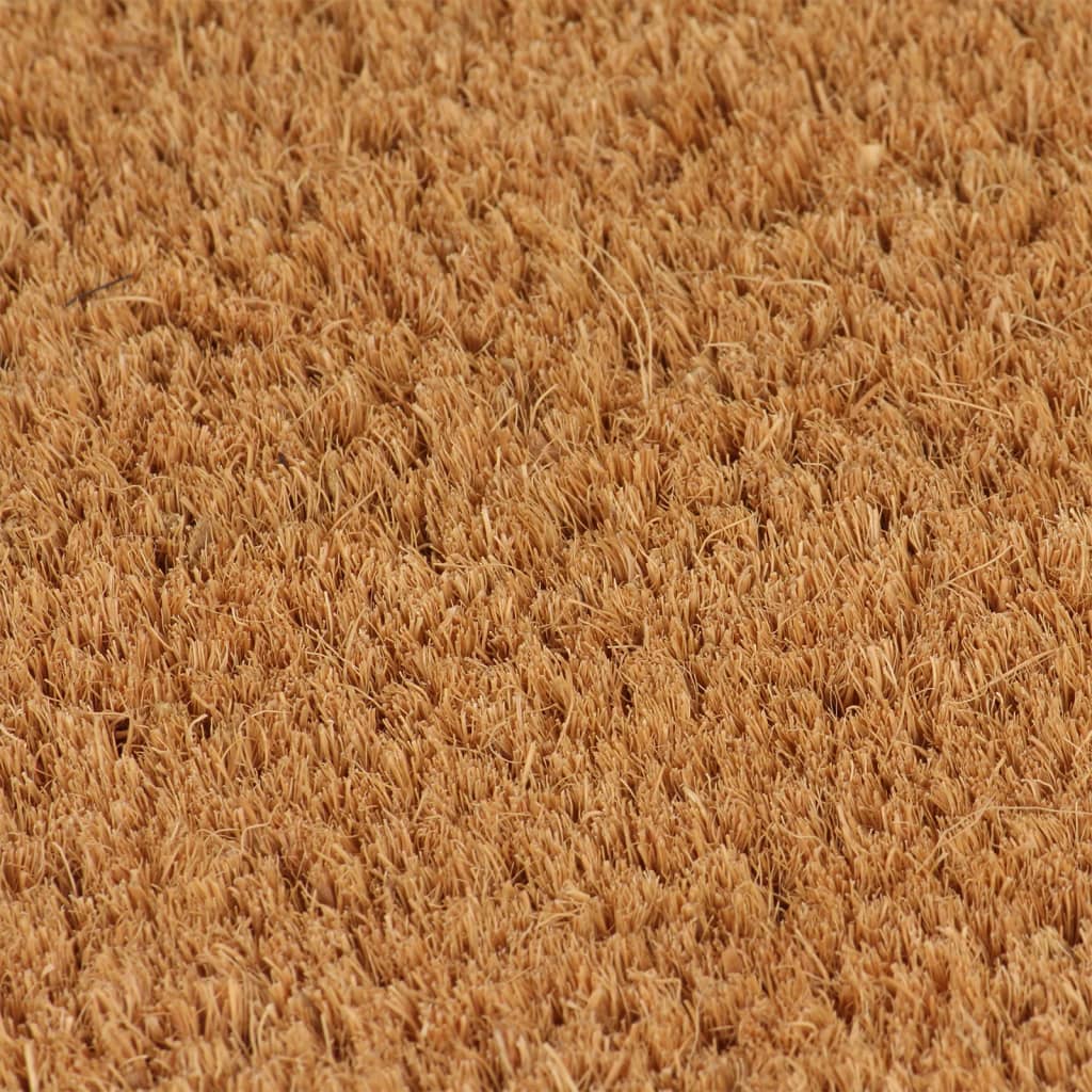 vidaXL Otirač prirodni 100x200 cm čupavi od kokosovih vlakana
