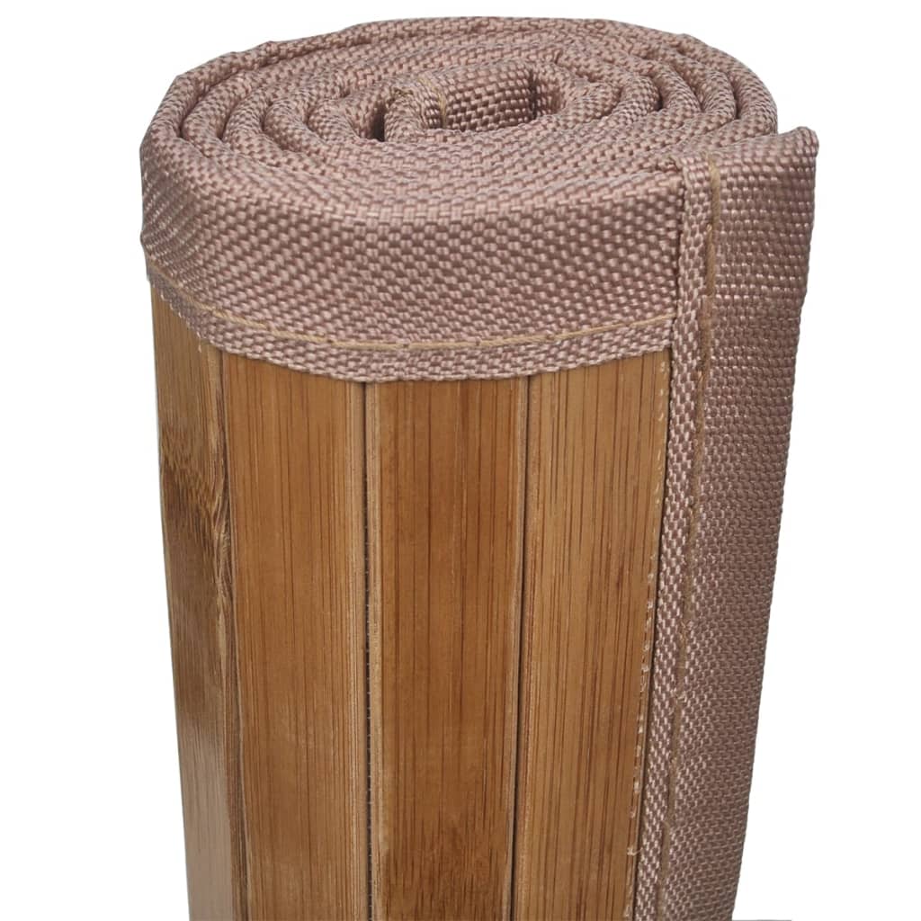 vidaXL 2 prostirke za kupanje od bambusa 40 x 50 cm smeđe