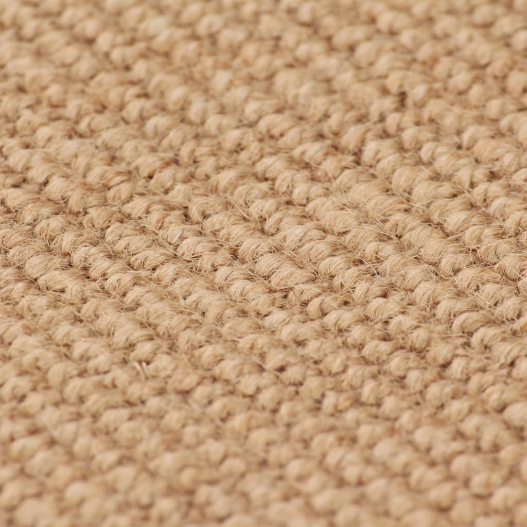 vidaXL Ukrasni tepih od jute s podlogom od lateksa 200 x 300 cm