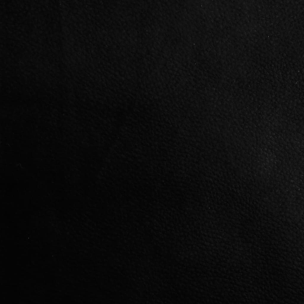 vidaXL Ležaljka crna 54 x 75 x 76 cm od umjetne kože