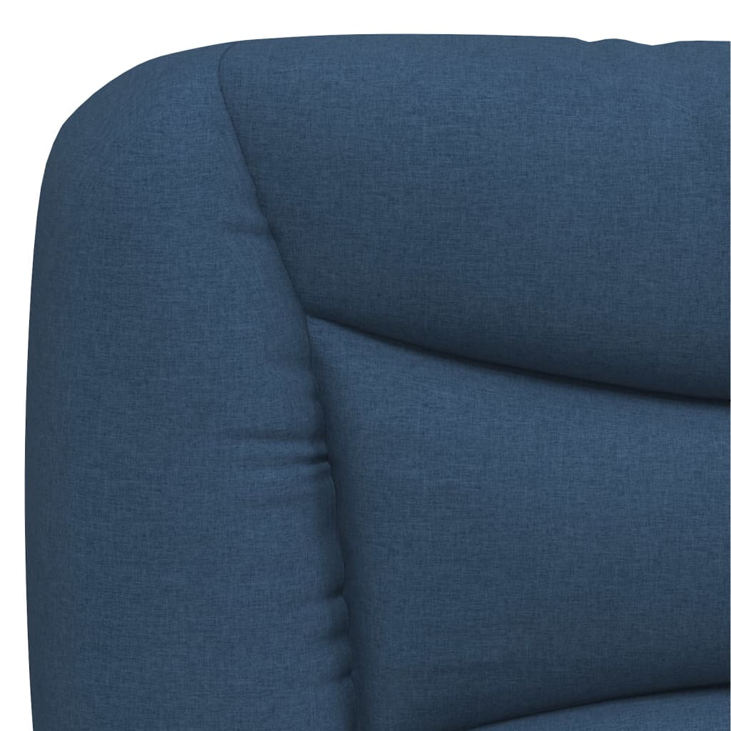 vidaXL Jastuk za uzglavlje plavi 100 cm od tkanine