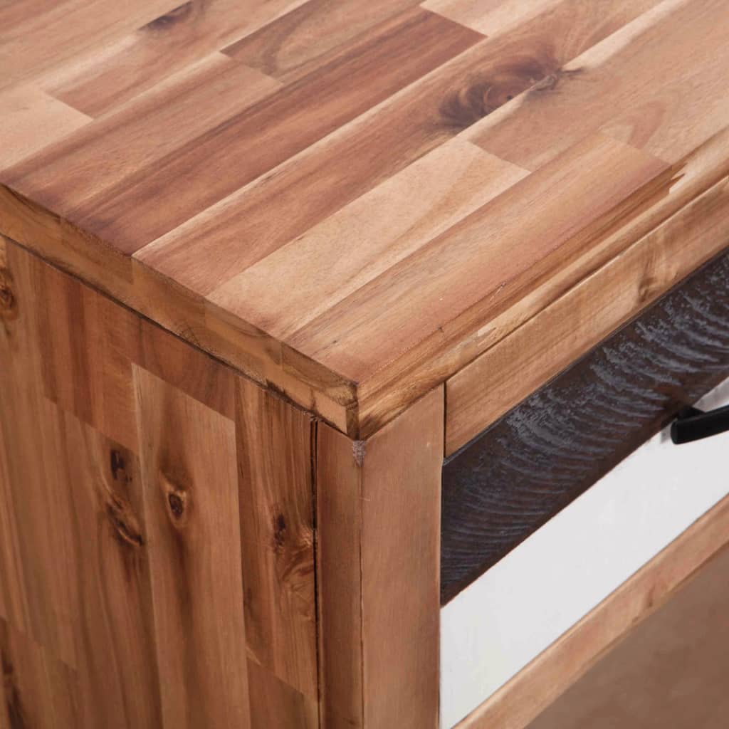 vidaXL Konzolni stol od masivnog bagremovog drva 86 x 30 x 75 cm