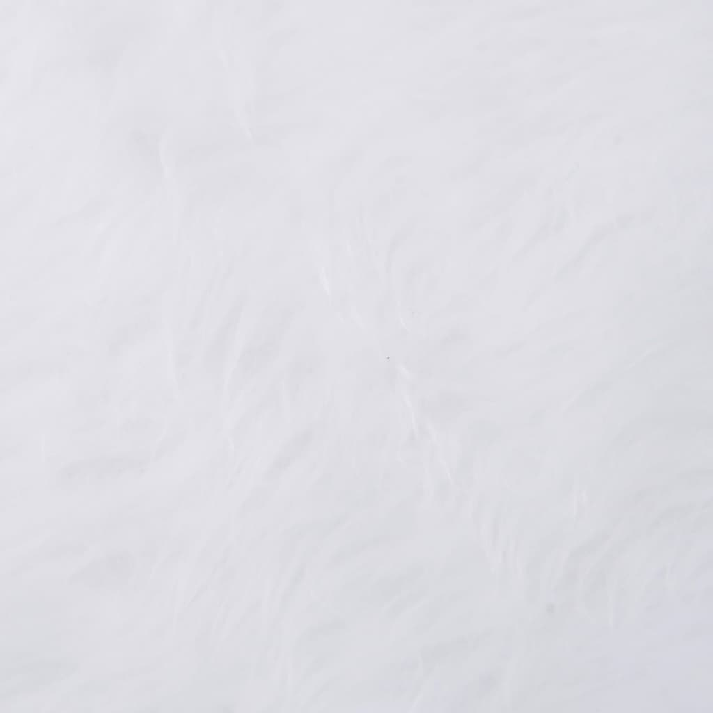 vidaXL Podloga za božićno drvce bijela 150 cm od umjetnog krzna