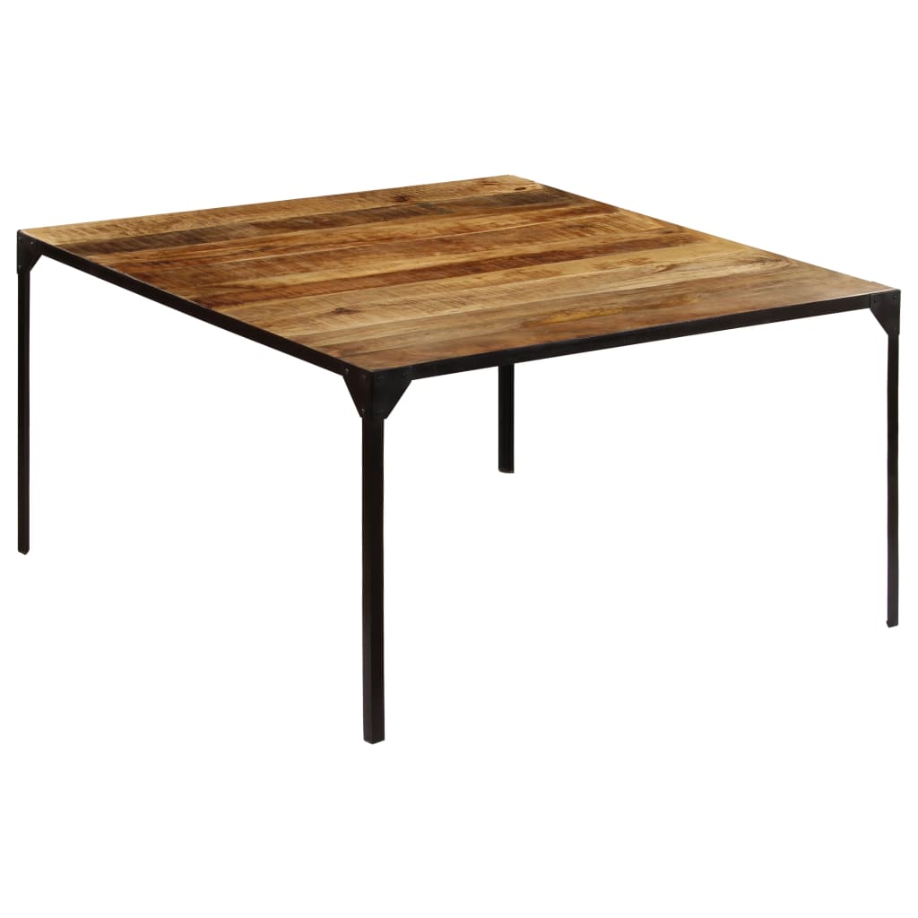 vidaXL Blagovaonski stol od masivnog drva manga 140 x 140 x 76 cm