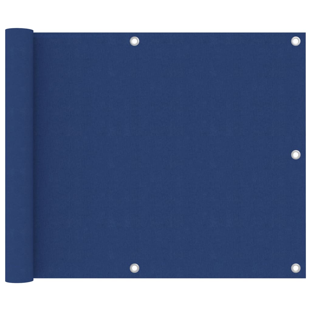 vidaXL Balkonski zastor plavi 75 x 300 cm od tkanine Oxford