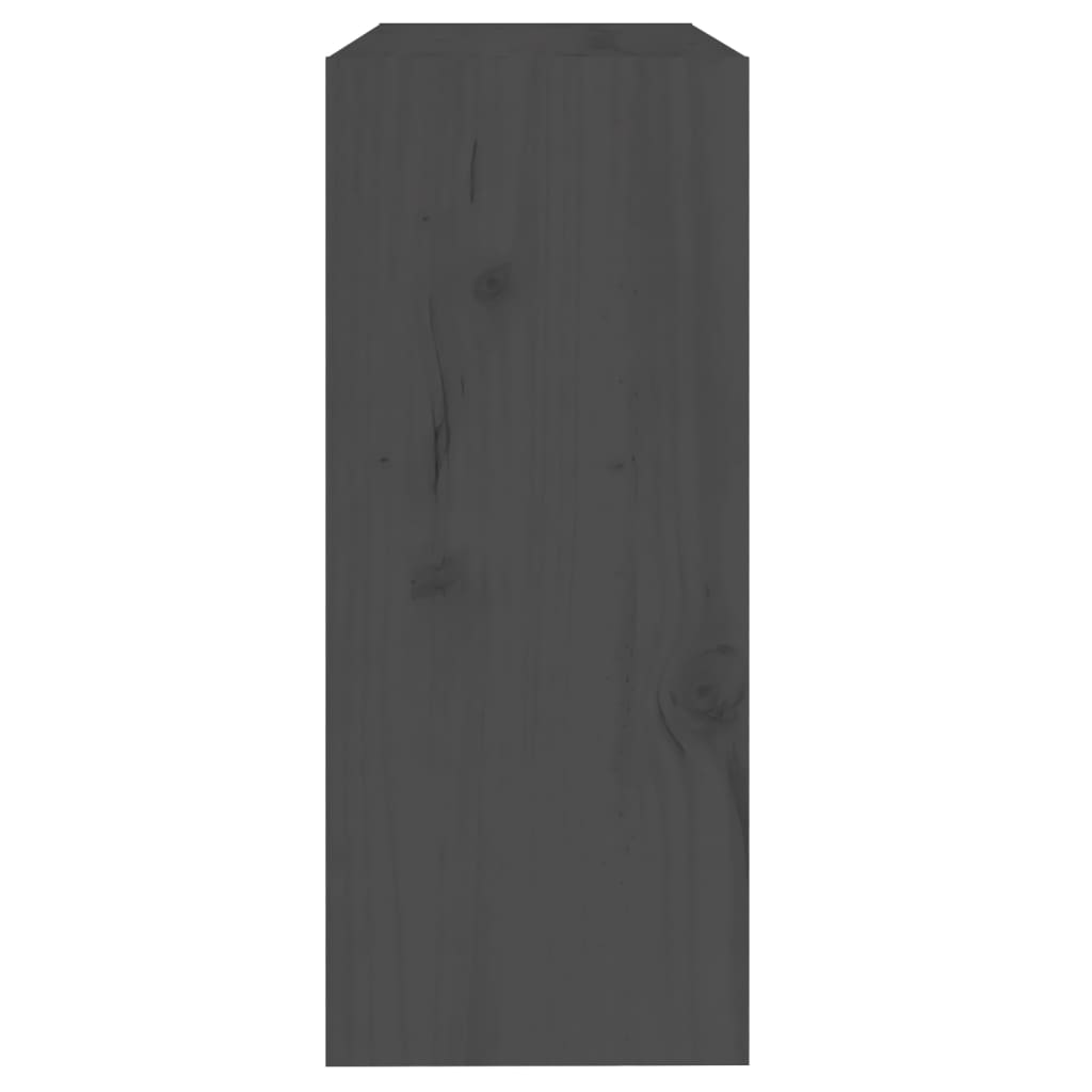 vidaXL Ormarić za knjige / sobna pregrada sivi 60x30x71,5 cm borovina