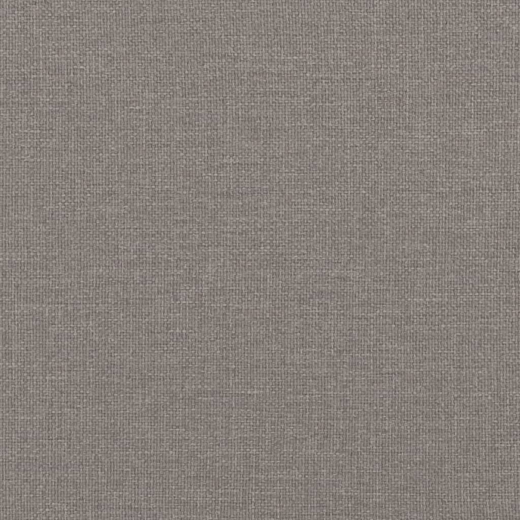 vidaXL Trosjed od tkanine smeđe-sivi