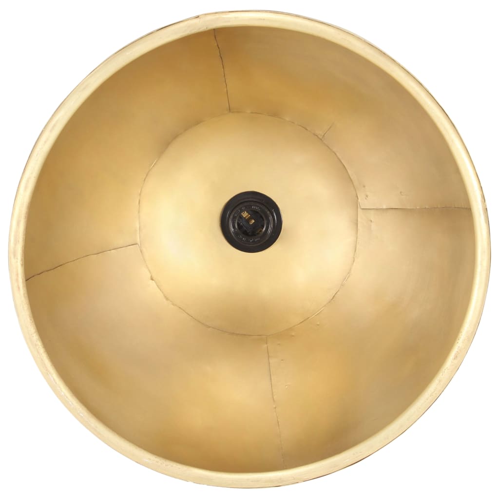 vidaXL Industrijska viseća svjetiljka 25 W mjedena okrugla 40 cm E27
