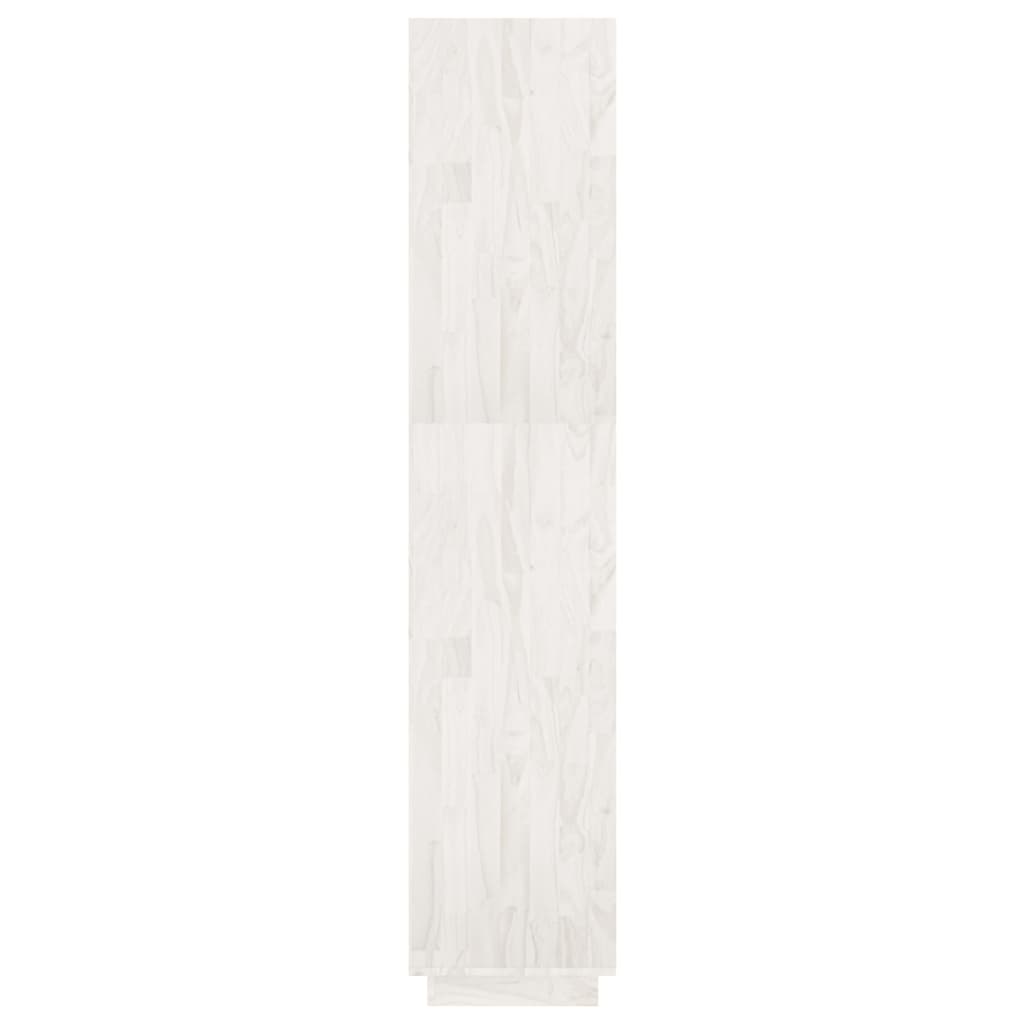 vidaXL Ormarić za knjige / pregrada bijeli 60x35x167 cm od borovine