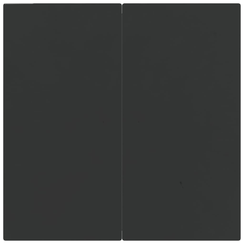 vidaXL 5-dijelni vrtni blagovaonski set crno-sivi od poliratana