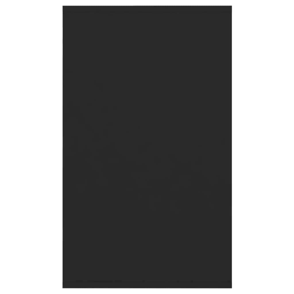 vidaXL Komoda s 3 ladice crna 120 x 41 x 75 cm od iverice