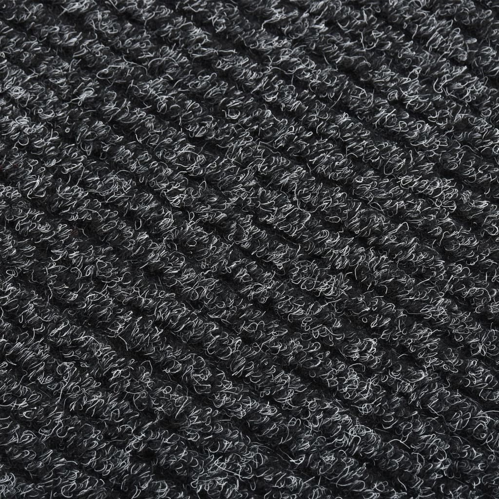 vidaXL Dugi tepih za hvatanje nečistoće 100 x 450 cm antracit
