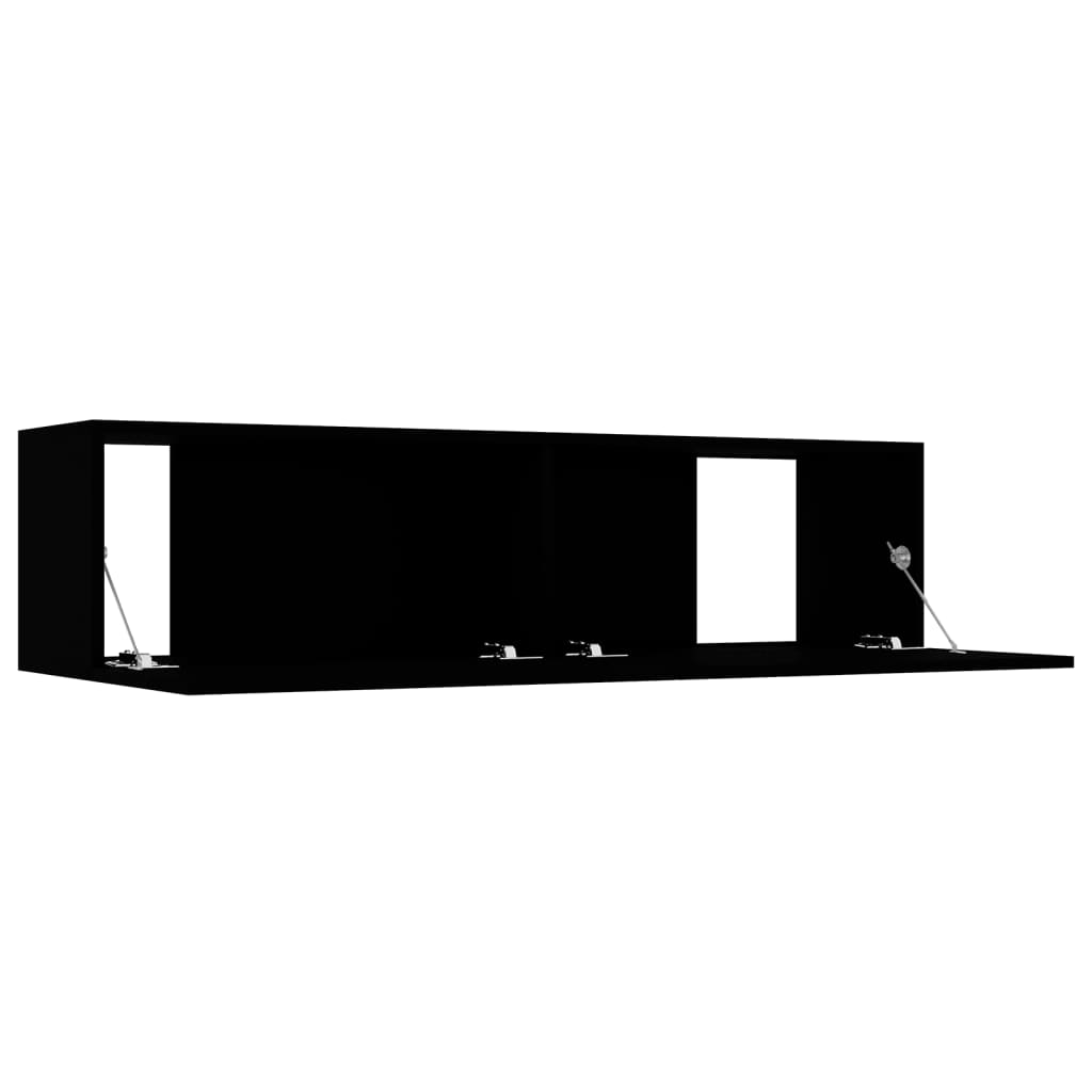 vidaXL TV ormarić crni 120 x 30 x 30 cm od konstruiranog drva