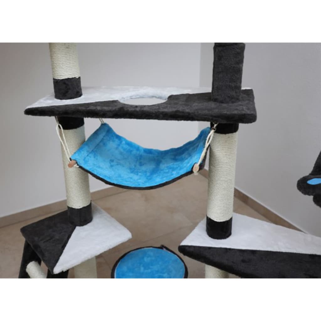 Kerbl penjalica za mačke Creativ 150 cm plava 81505