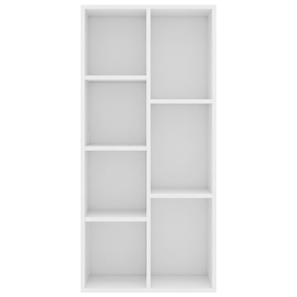 vidaXL Ormarić za knjige bijeli 50 x 25 x 106 cm od konstruiranog drva