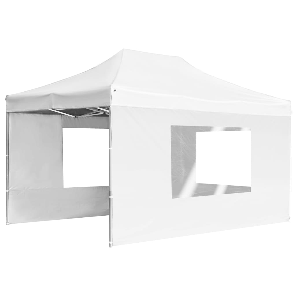 vidaXL Profesionalni sklopivi šator za zabave 4,5 x 3 m bijeli