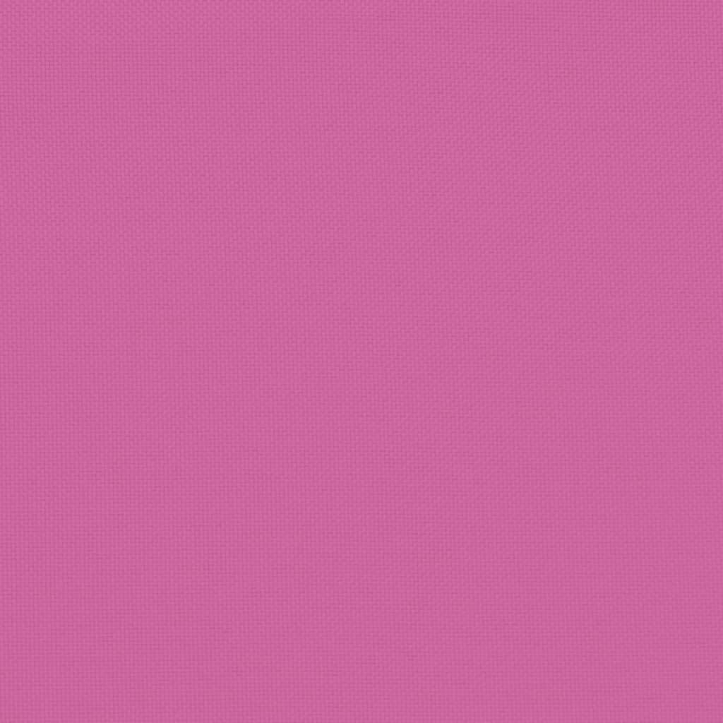 vidaXL Jastuk za palete ružičasti 120 x 80 x 12 cm od tkanine