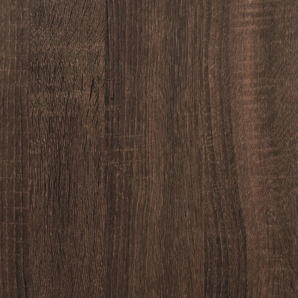 vidaXL Kutni ormarić boja smeđeg hrasta 33x33x100 cm konstruirano drvo