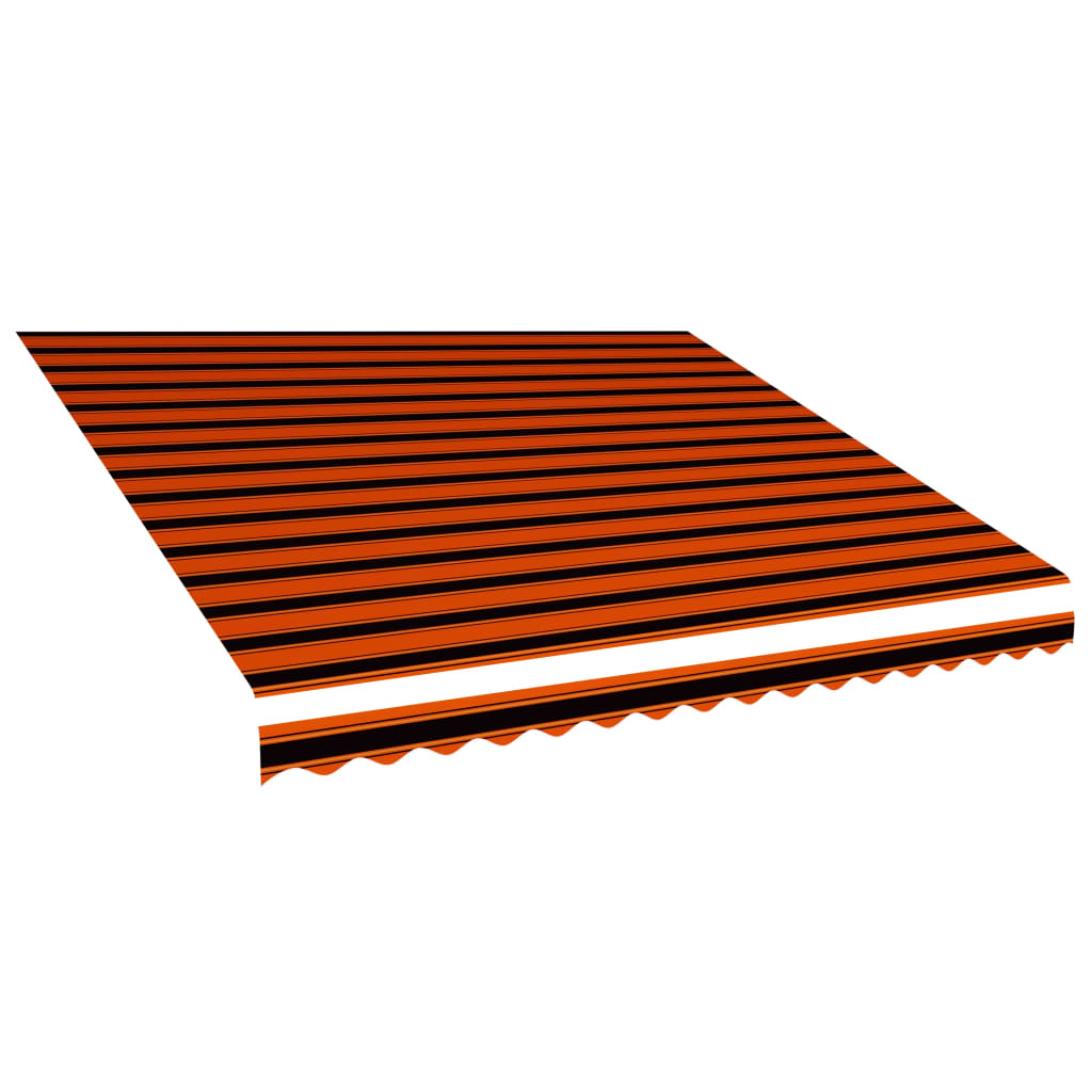 vidaXL Platno za tendu narančasto-smeđe 450 x 300 cm