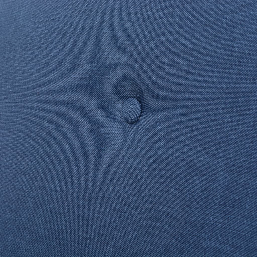 vidaXL 2-dijelna garnitura od tkanine plava