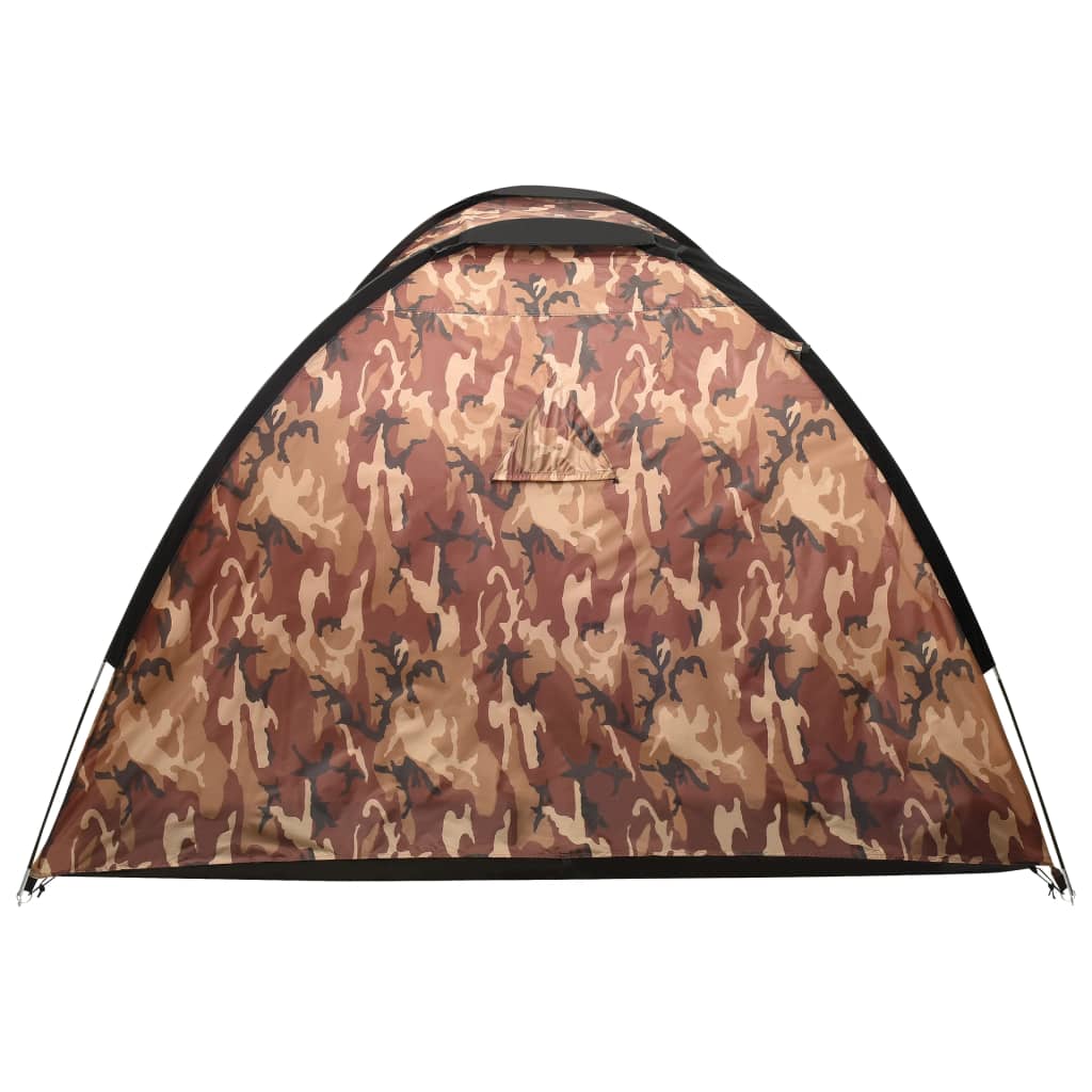 vidaXL Iglu šator za kampiranje 650 x 240 x 190 cm za 8 osoba maskirni