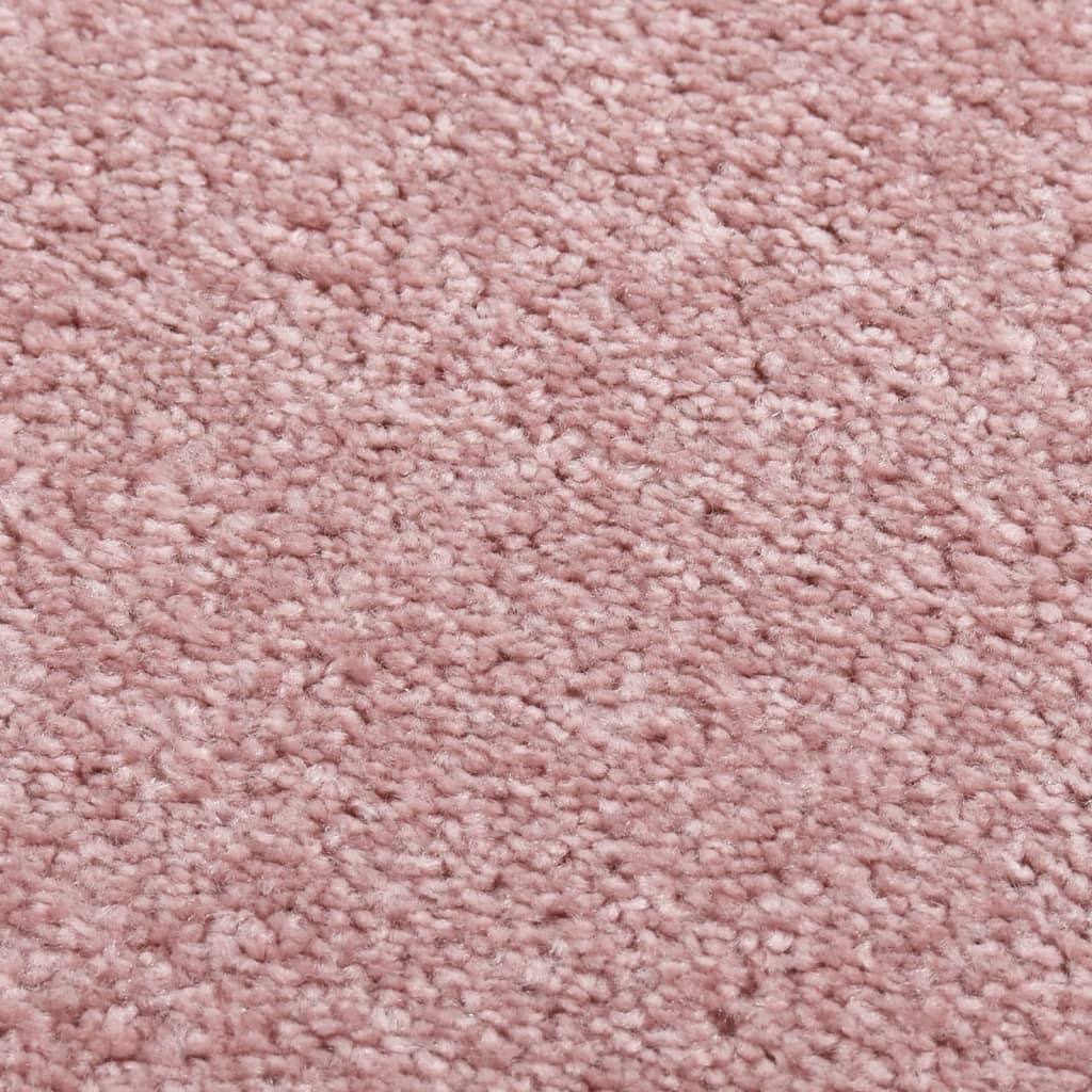 vidaXL Tepih s kratkim vlaknima 120 x 170 cm ružičasti