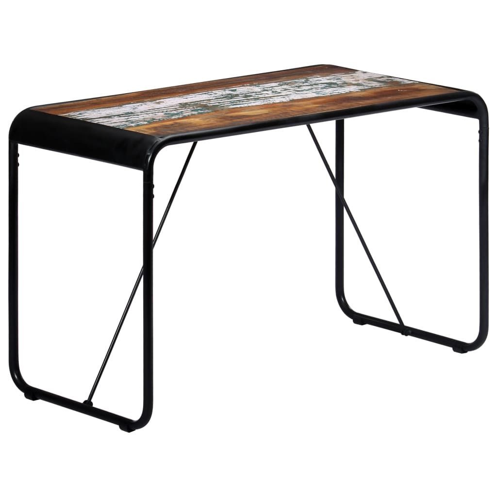 vidaXL Blagovaonski stol od masivnog obnovljenog drva 118 x 60 x 76 cm