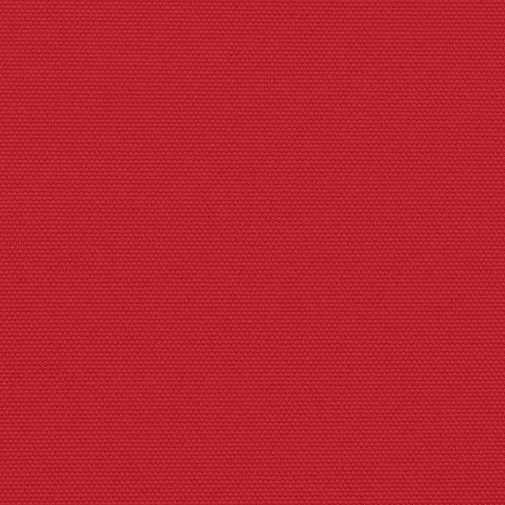 vidaXL Bočna tenda na uvlačenje crvena 180x1000 cm