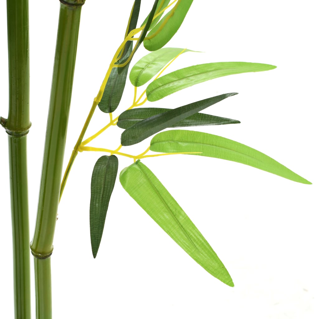 vidaXL Umjetna biljka bambusa s lončanicom 150 cm zelena