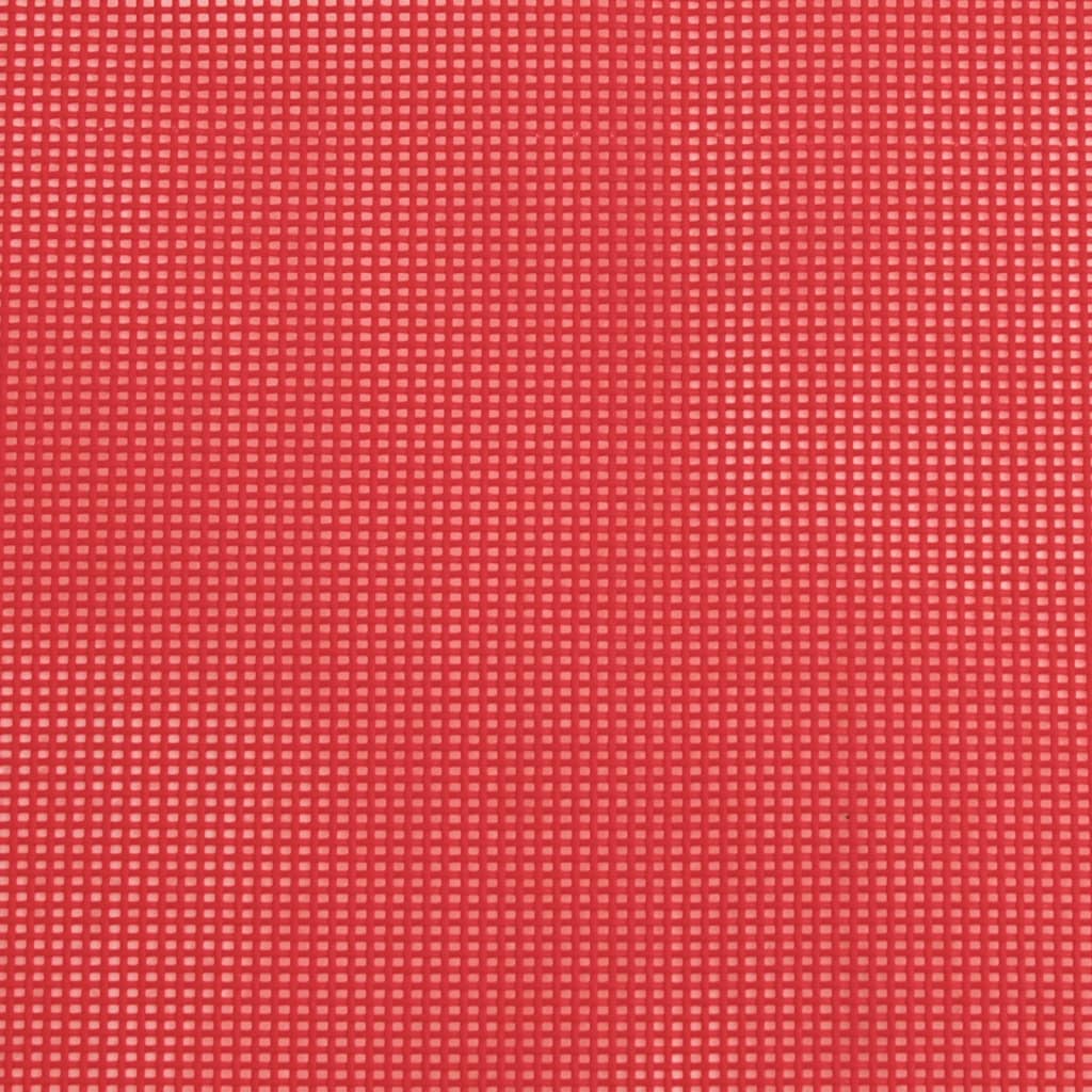 vidaXL Sklopive stolice za plažu 2 kom crveni od tekstilena i čelika