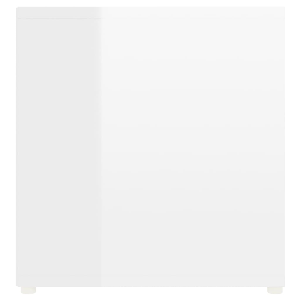 vidaXL TV ormarić sjajni bijeli 107 x 35 x 37 cm od konstruiranog drva