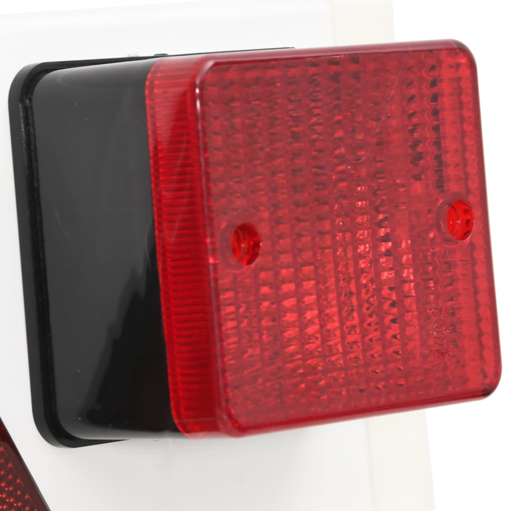 vidaXL Svjetlo za prikolicu crveno 115x7x14 cm 12 V klasična žarulja