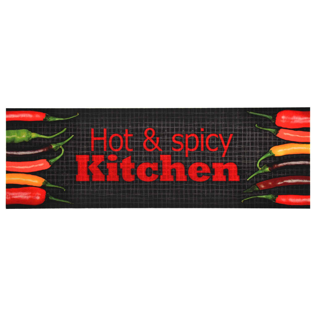 vidaXL Prostirka za kuhinjski pod Hot & Spicy periva 45 x 150 cm