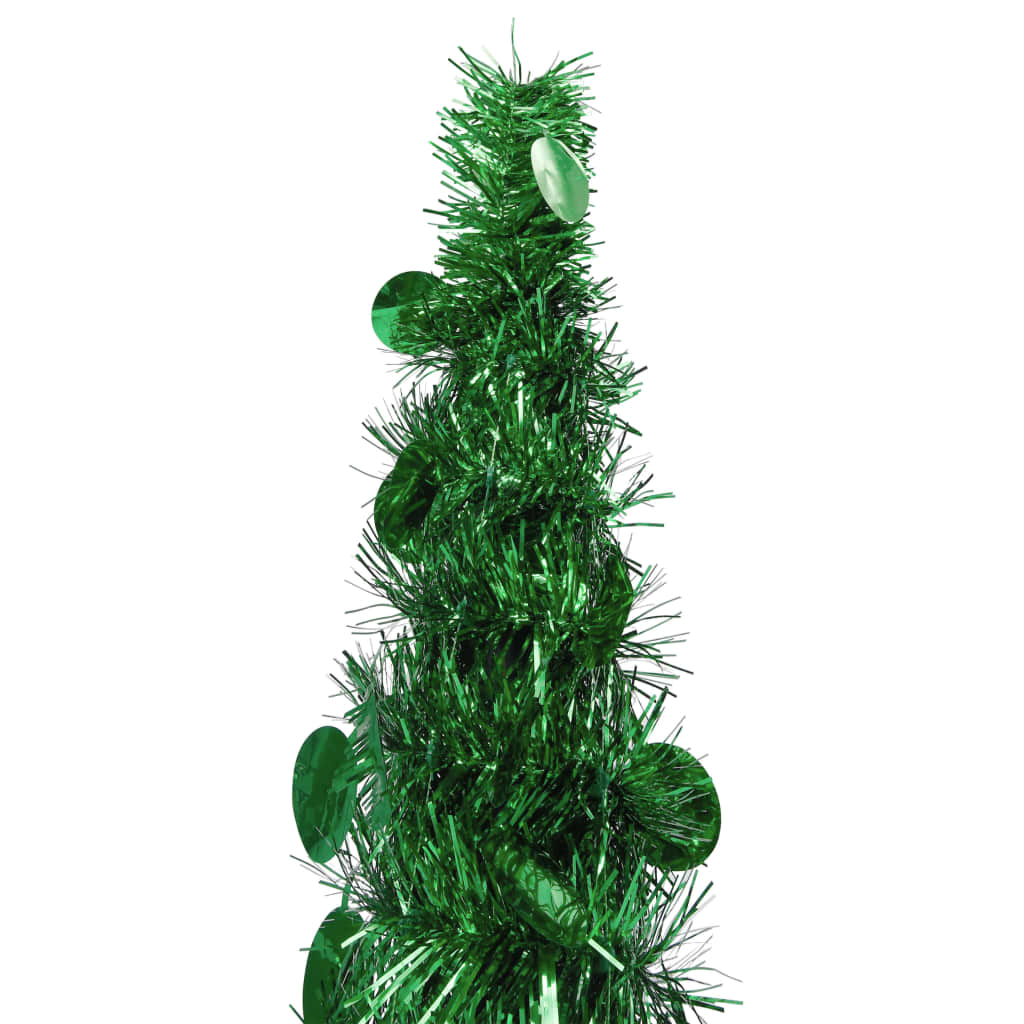 vidaXL Prigodno umjetno božićno drvce zeleno 180 cm PET