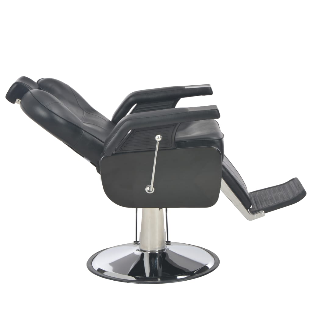 vidaXL Brijačka stolica od umjetne kože crna 72 x 68 x 98 cm