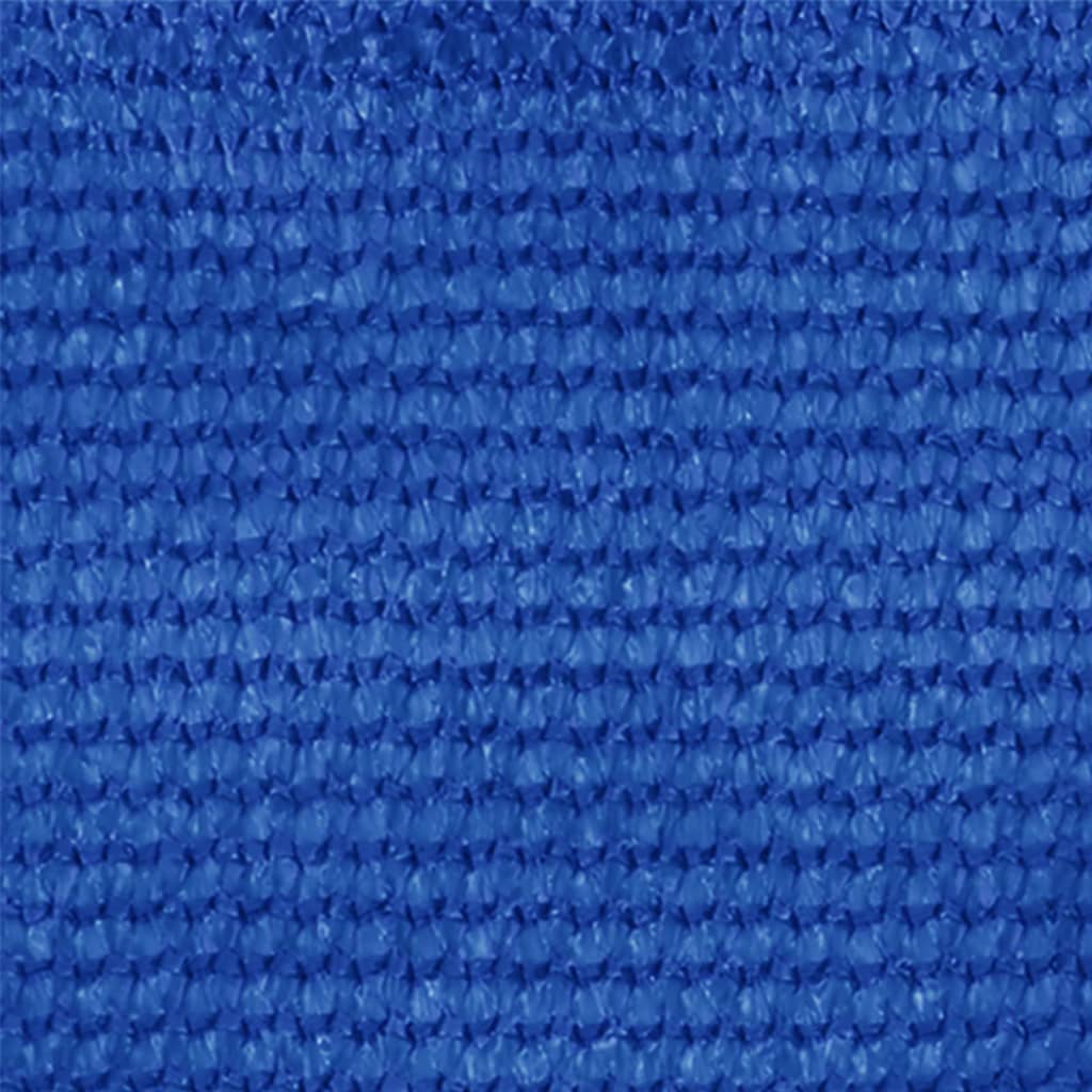 vidaXL Vanjska roleta za zamračivanje 140 x 230 cm plava HDPE