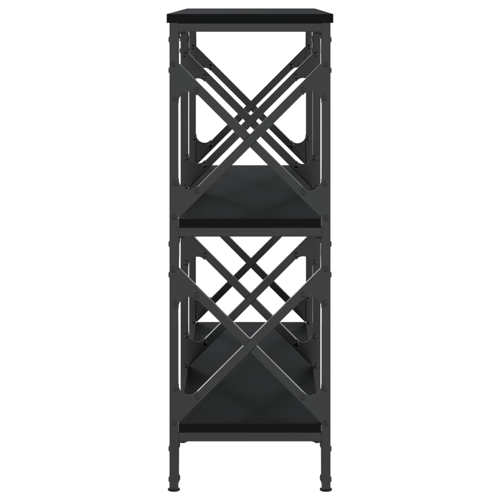 vidaXL Konzolni stol crni 100x28x80,5 cm od konstruiranog drva