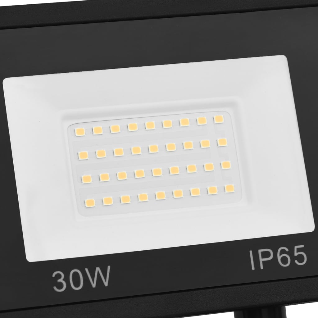 vidaXL LED reflektor sa senzorom 30 W topli bijeli