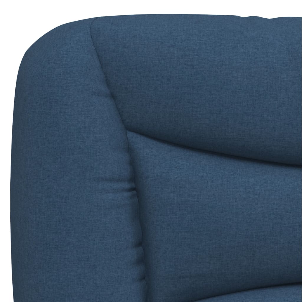 vidaXL Jastuk za uzglavlje plavi 90 cm od tkanine