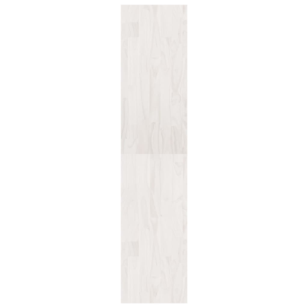vidaXL Ormarić za knjige/ pregrada bijeli 40 x 30 x 135,5 cm borovina