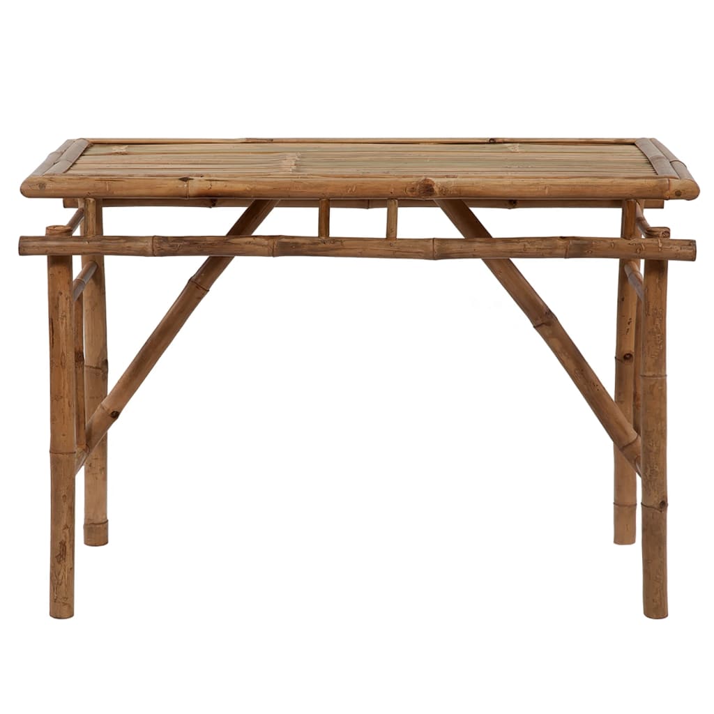 vidaXL Sklopivi vrtni stol 115 x 50 x 75 cm od bambusa