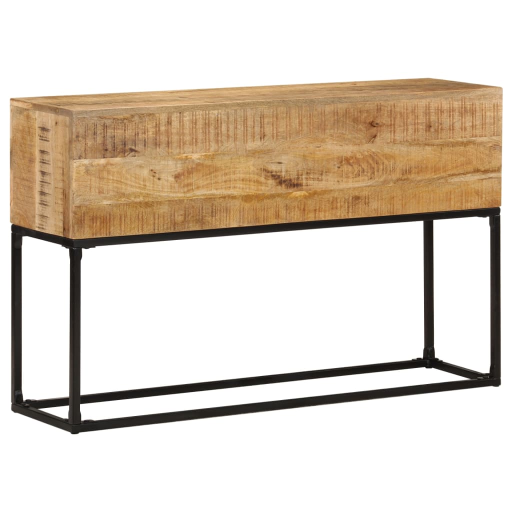 vidaXL Konzolni stol 120 x 30 x 75 cm od grubog drva manga