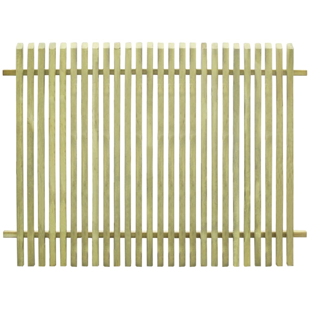 vidaXL Vrtna ograda od impregnirane borovine 170 x 125 cm