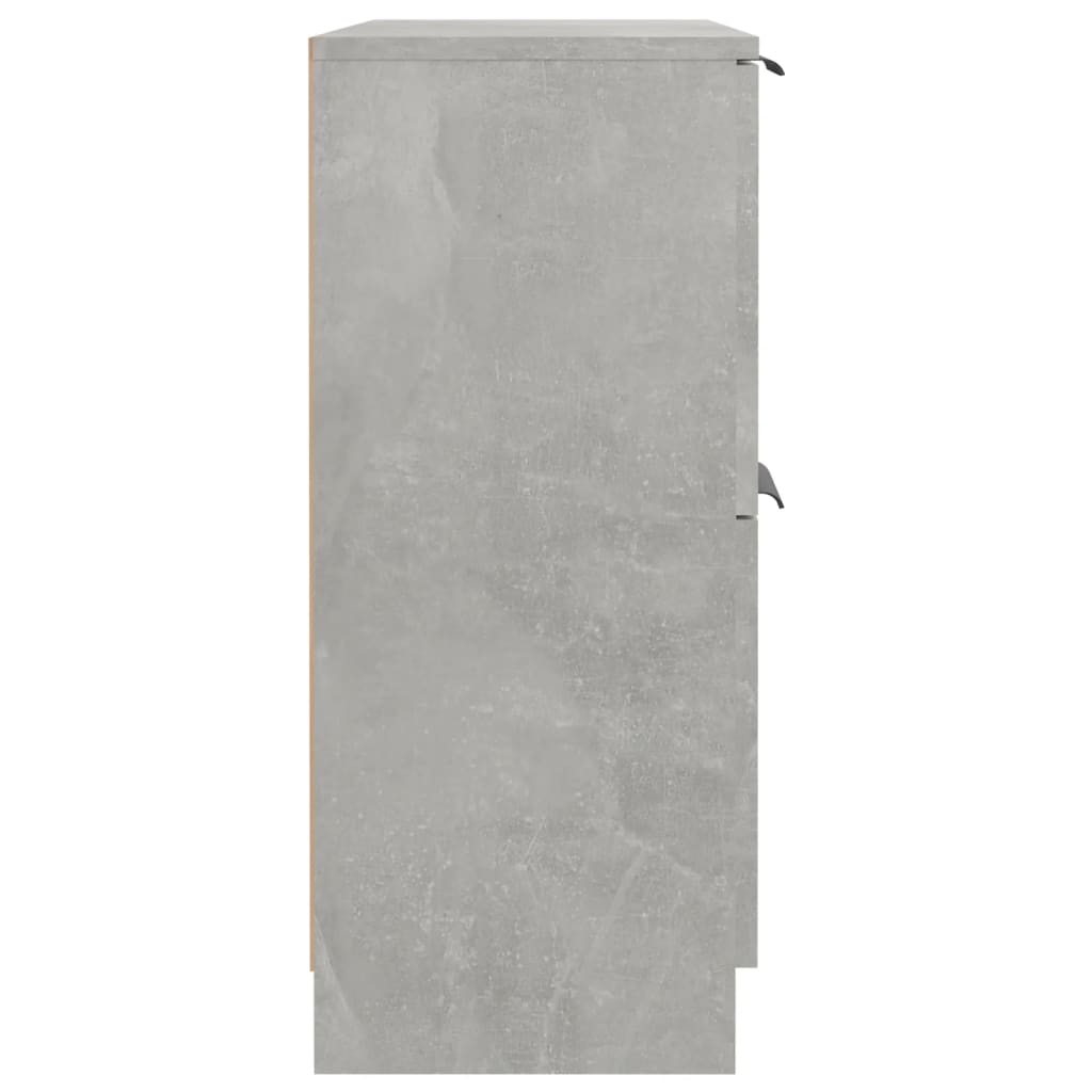 vidaXL Komoda siva boja betona 60x30x70 cm od konstruiranog drva