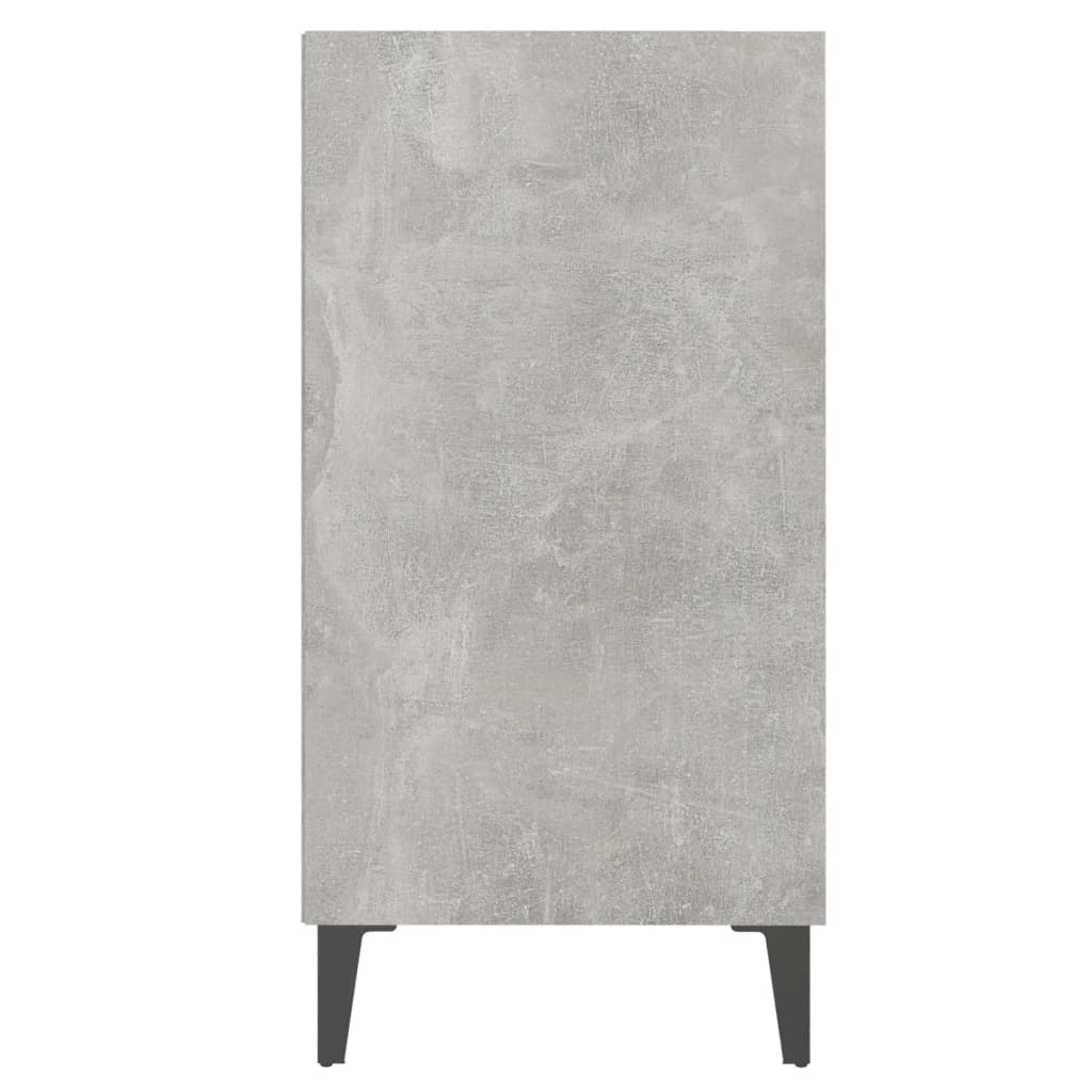 vidaXL Komoda siva boja betona 57 x 35 x 70 cm od konstruiranog drva